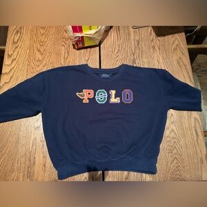 Kids POLO RALPH LAUREN
 Long Sleeves Logo Fleece Sweatshirt